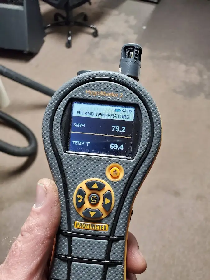 Moisture meter humidity assessment for Mold Remediation & Removal in Huntertown